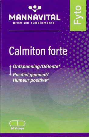 Mannavital Calmiton Forte V-caps 60 4