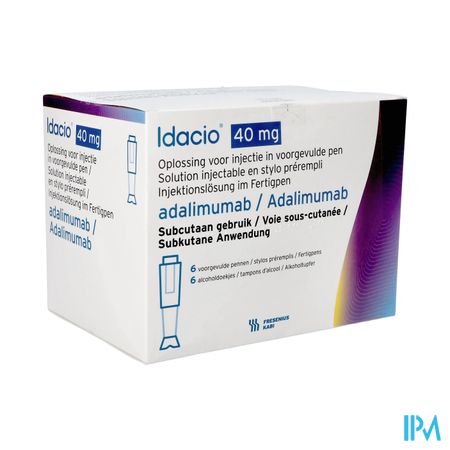 Idacio 40mg Abacus Opl Inj Voorgevulde Pen 6x0,8ml