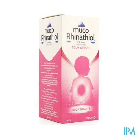 Muco Rhinathiol 2% Sir Inf 200ml 2