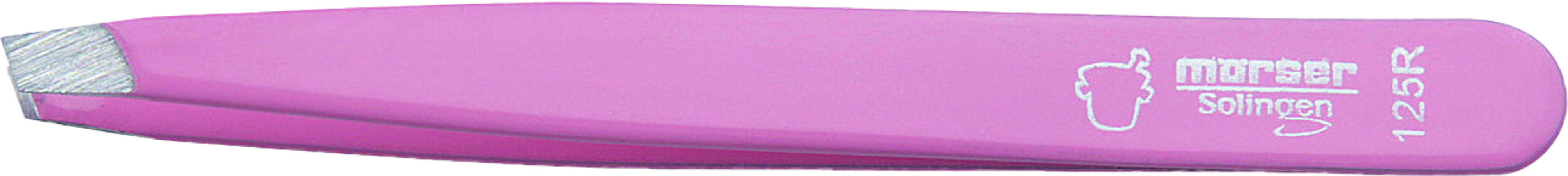 Mörser Pincet Topinox, schuine punten, roze N°125R 1