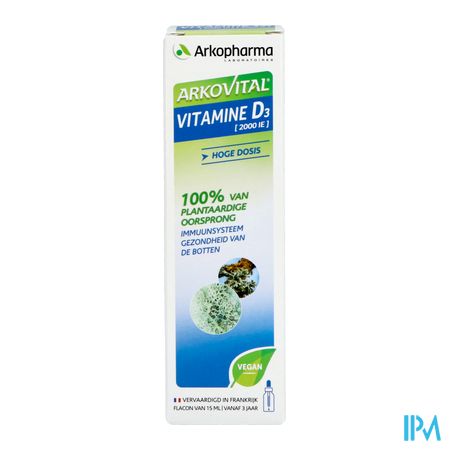 Arkovital Plantaardige Vit D3 & E Fl 15ml 4