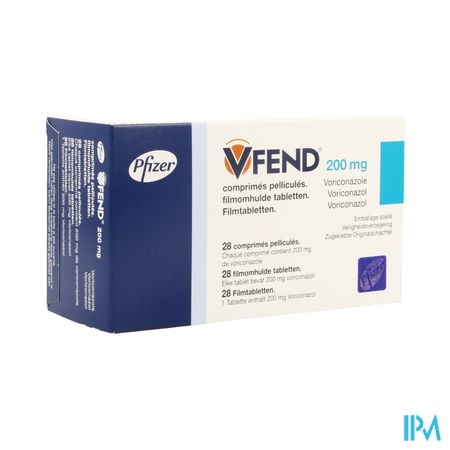 Vfend 200mg Filmomh Tabl 28