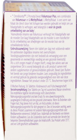 Omnibionta Pronatal 1kinderwens Zwang.8wek Tabl56 5