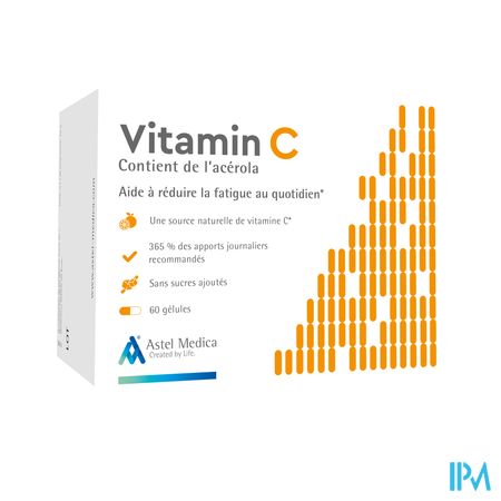Astel Vitamin C Caps 60 2