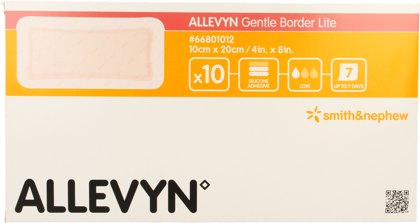 Allevyn Gentle Border Lite 10,0x20,0cm 10 66801012 1