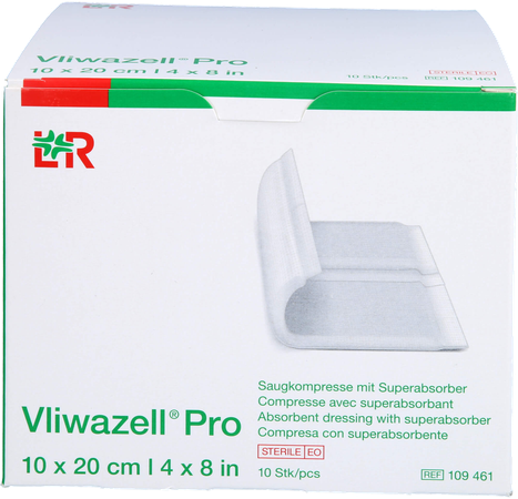 Vliwazell Pro Verb Super Absorb. 10x20cm 10 109461 2