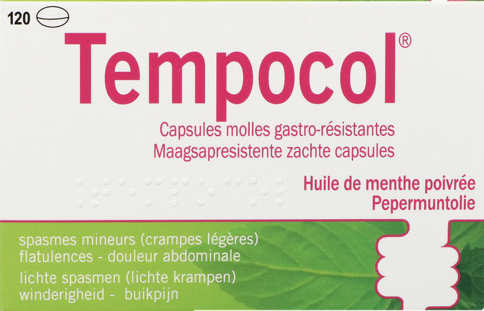 Tempocol Maagsapresist. Zachte Caps 120 X 182mg 1