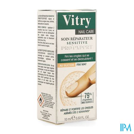 Vitry Soin Reparateur Sensitive Pro Exp. Mat 10ml