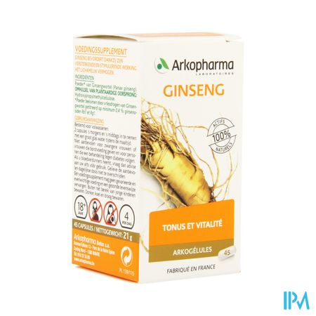 Arkocaps Ginseng Plantaardig 45 Cfr 4156915