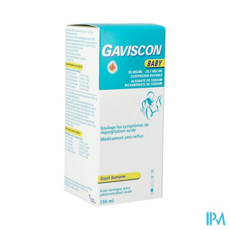 Gaviscon Baby Suspension Buvable 150ml