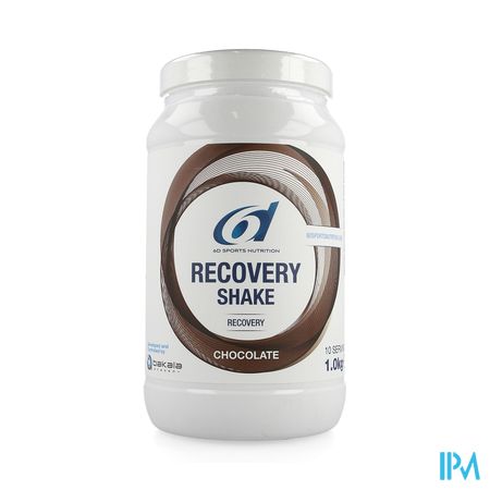 6d Sixd Recovery Shake Chocolate 1kg 1