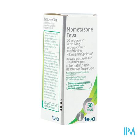 Mometasone Teva 50mcg Susp Pulv Nas 1 X 140