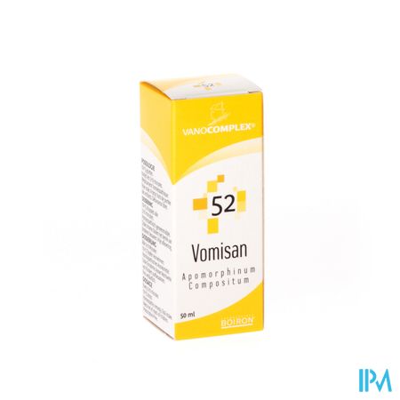 Vanocomplex N52 Vomisan Gutt 50ml Unda