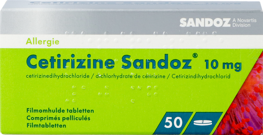 Cetisandoz Sandoz Comp 50 X 10mg 4