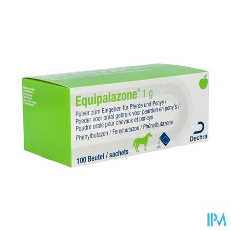 Equipalazone 1g Pdr Oraal Paard Pony Appel Zak 100