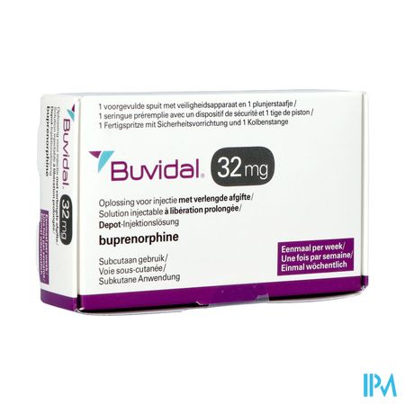 Buvidal 32mg Opl Inj Verl.afg. Voorg.sp 1x0,64ml