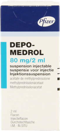 Depo-medrol Vial 1 X 80mg/2ml 2