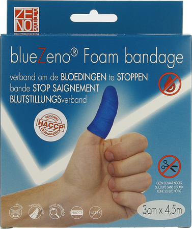 Bluezeno Foam Schuimverband 3cm X 4,5m 1 1