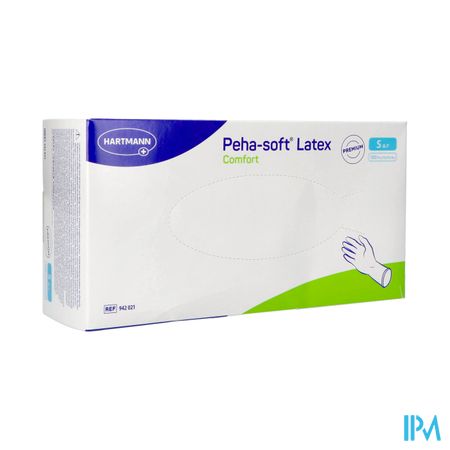 Peha Soft Handschoen Latex Comfort S 100 942021