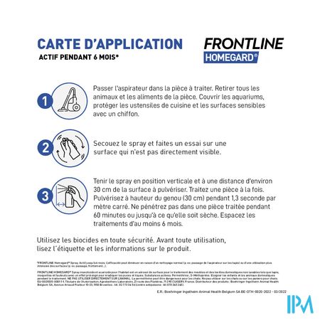 Frontline Homegard Spray 250ml 5