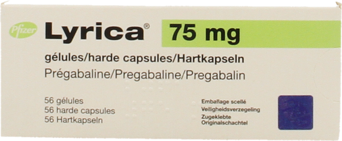 Lyrica 75mg Harde Caps 56 X 75mg 2