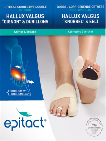 Epitact Correctieve Orthese Dubbel Besch. Links l 1