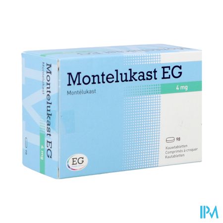 Montelukast EG Comp A Croquer 98 X 4 Mg