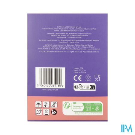 LANSINOH TIRE-LAIT MAINS LIBRES SIMPLE 1 3