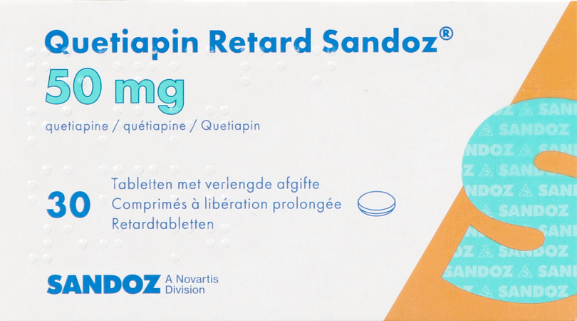 Quetiapin Retard Sandoz 50mg Verl.afg. Comp 30 1