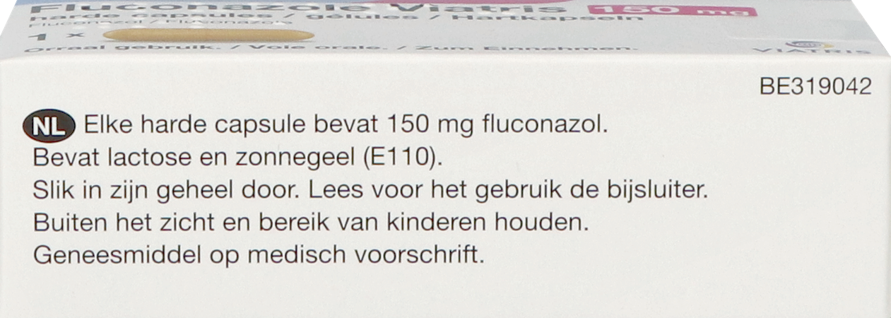Fluconazole Viatris 150mg Caps 1 4