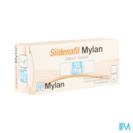 Sildenafil Viatris 50mg Filmomh Tabl 4