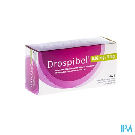 Drospibel 0,02mg Omhulde Tabl 6 X 21