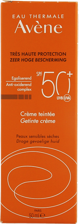 Avene Zon Spf50+ Zonnecreme Getint 50ml 3
