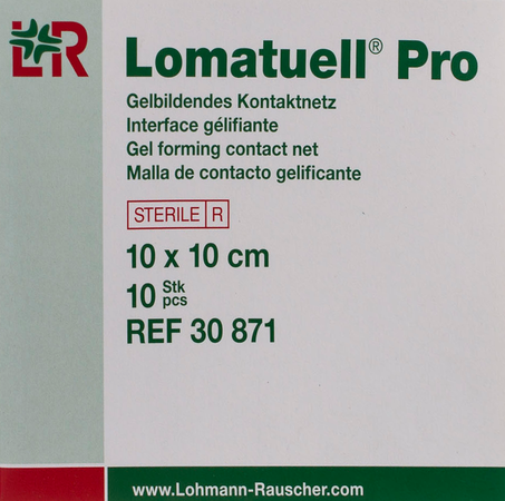 Lomatuell Pro Kompres Ster 10x10cm 10 30871 5