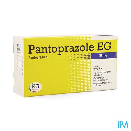 Pantoprazole Eg Pi Pharma 40mg Comp Gast 56 Pip