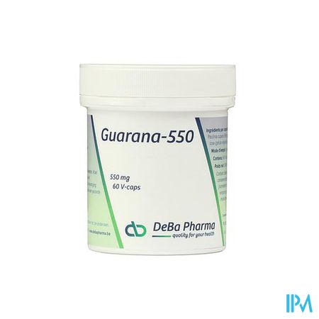 Guarana 550 V-caps 60x550mg Deba 1