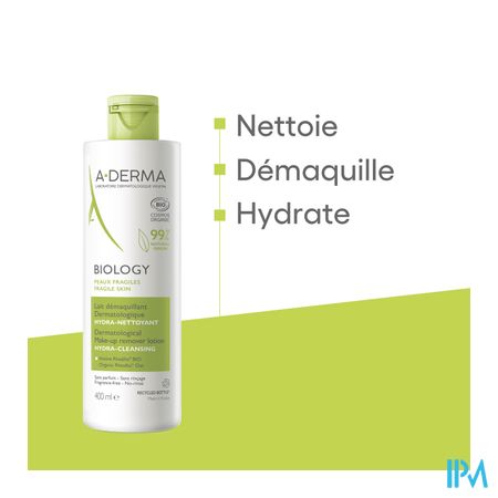 Aderma Biology Micellaire Melk Dermatolog. 400ml 16
