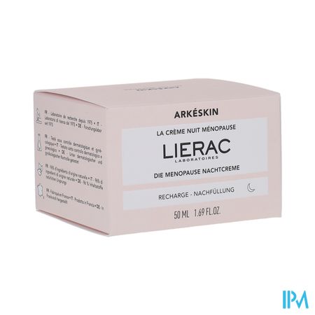 Lierac Arkeskin Nutri-verstev. Nachtfl. Navul.50ml