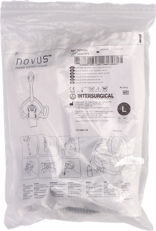 Cpap Masker Adult l Incl Tube Covarmed 3