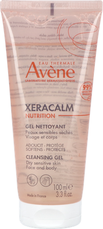 Avene Xeracalm Nutrition Gel Nettoyant 100ml 1