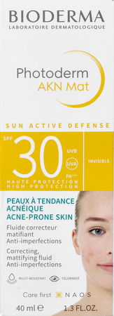 Bioderma Photoderm Akn Mat Spf30 Fluide Nf 40ml 1
