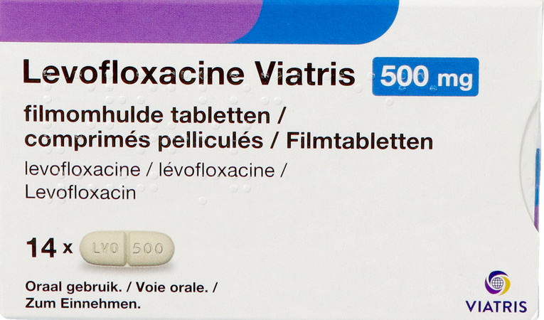 Levofloxacine Viatris 500mg Tabl 14 3