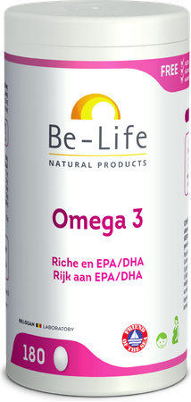 Omega 3 500 Be Life Caps 180 3