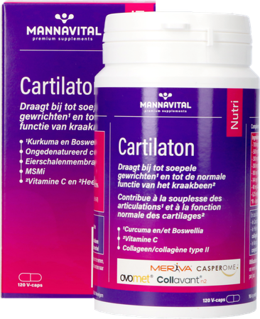 Mannavital Cartilaton V-caps 120 9