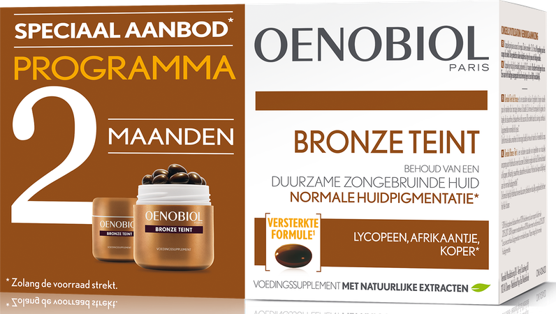 Oenobiol Bronze Teint Caps 2x30 1
