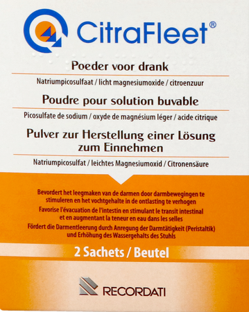 Citrafleet Poeder Drank 2 Zakjes 1