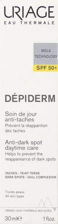 Uriage Depiderm Soin Jour A/taches Ip50+ 30ml 5