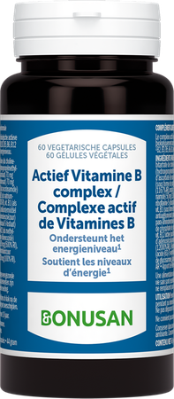 Actief Vitamine B Complex Caps 60 Bonusan 3