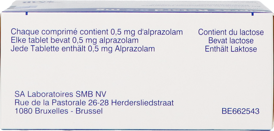 Alpraz Retard 0,5mg Tabl Verlengde Afgite 60 4