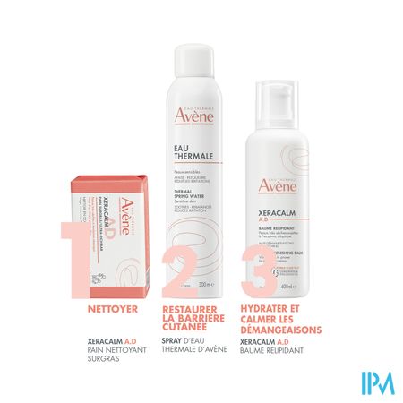 Avene Xeracalm Ad Pain Nettoyant Surgras 100g 13